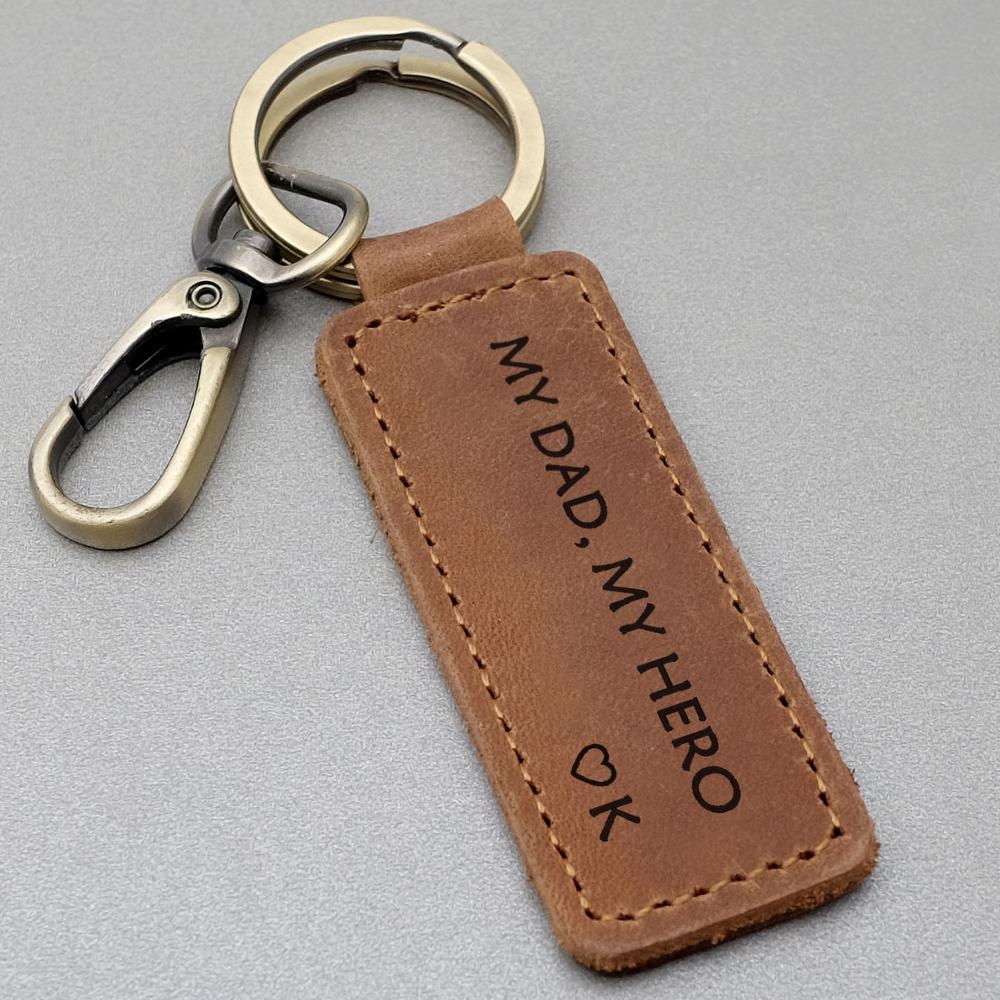 Leather Keychain